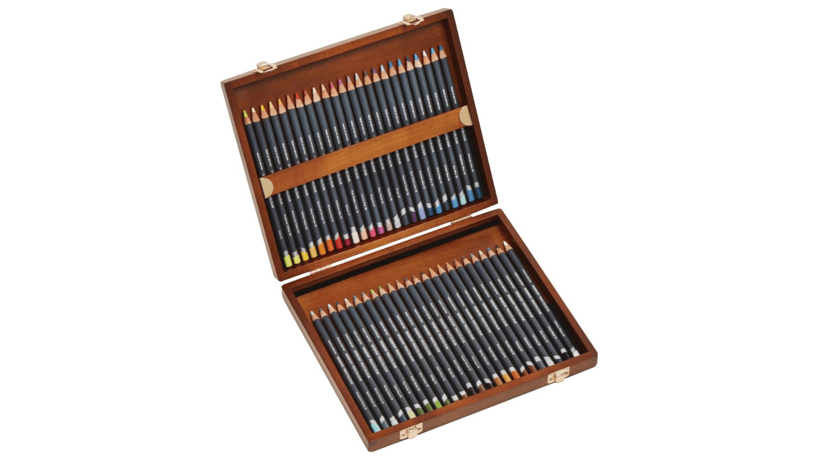 Derwent 48 Wooden Box Procolour Professional Coloured Pencil Set