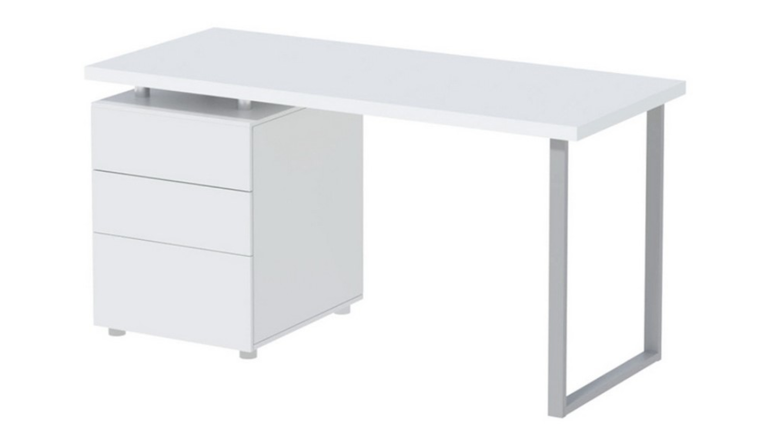 Artiss 140cm Computer Desk with Drawer - White | Harvey Norman