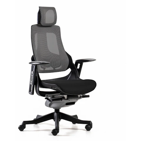 Desky Pro+ Ergonomic Chair - Black
