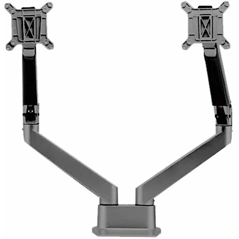 Desky Dual Monitor Arm - Space Grey