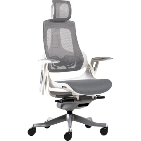 Desky Pro+ Ergonomic Chair - White