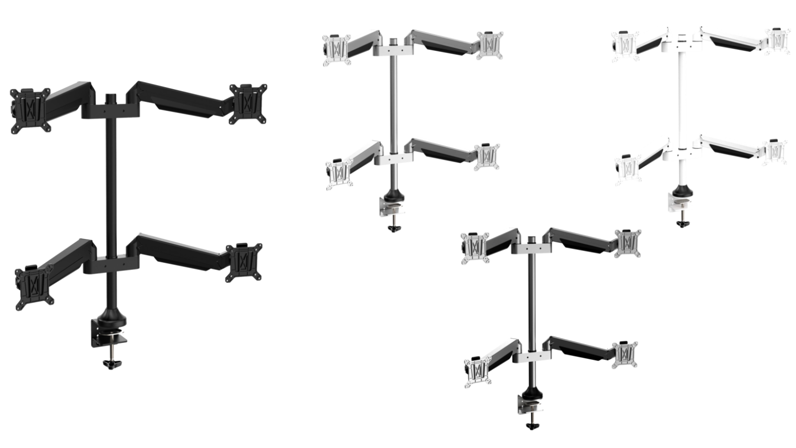 Desky Quad Monitor Arm