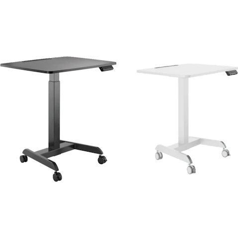 Desky Single Sit Stand Pedestal Desk