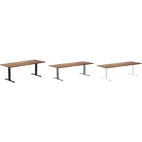 Desky Zero Pheasantwood Hardwood Office Desk