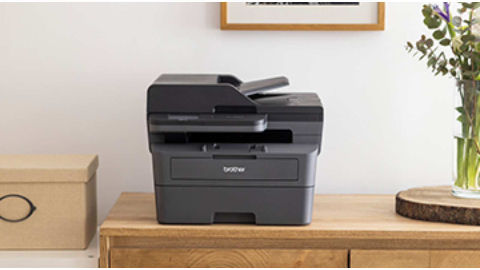 Brother MFCL2880DW XL Compact Monochrome Laser Multifunction Printer