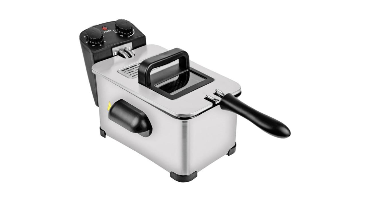 Healthy Choice Deep Fryer with Timer Control Knob - 3.8 Litre
