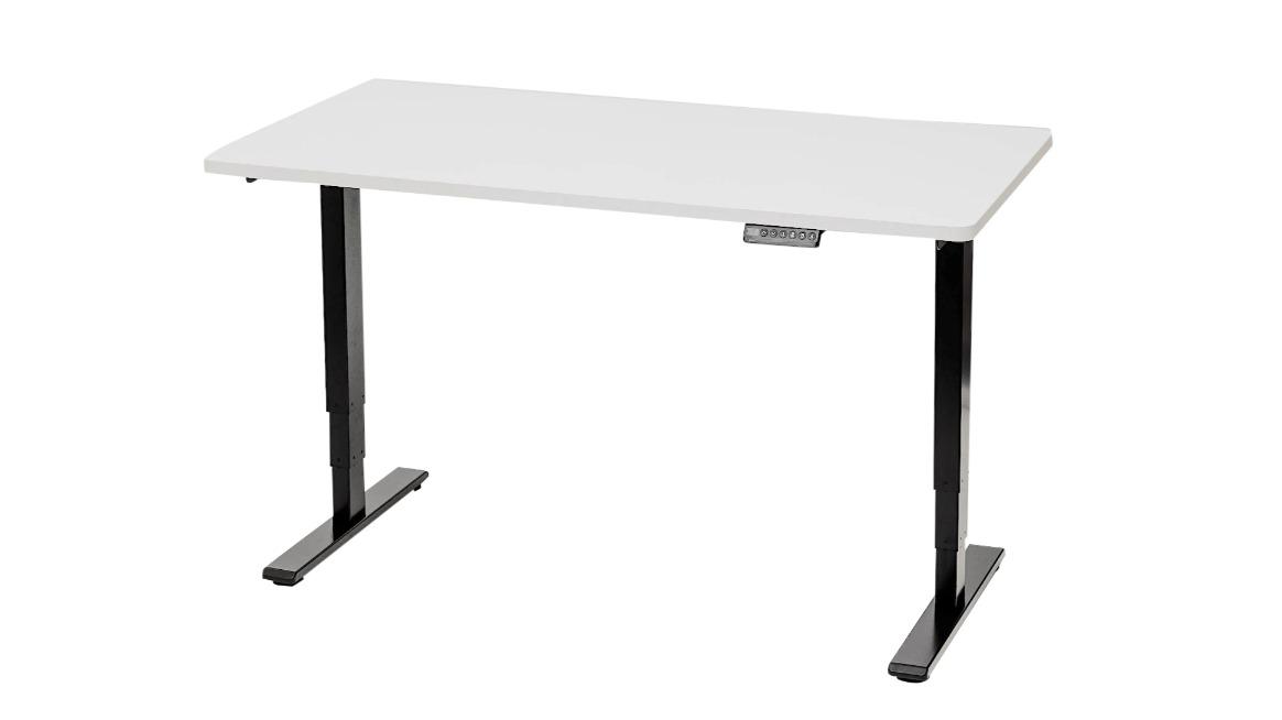 GKU 1.4metre ProLift V2 Electric Standing Desk - White/Black