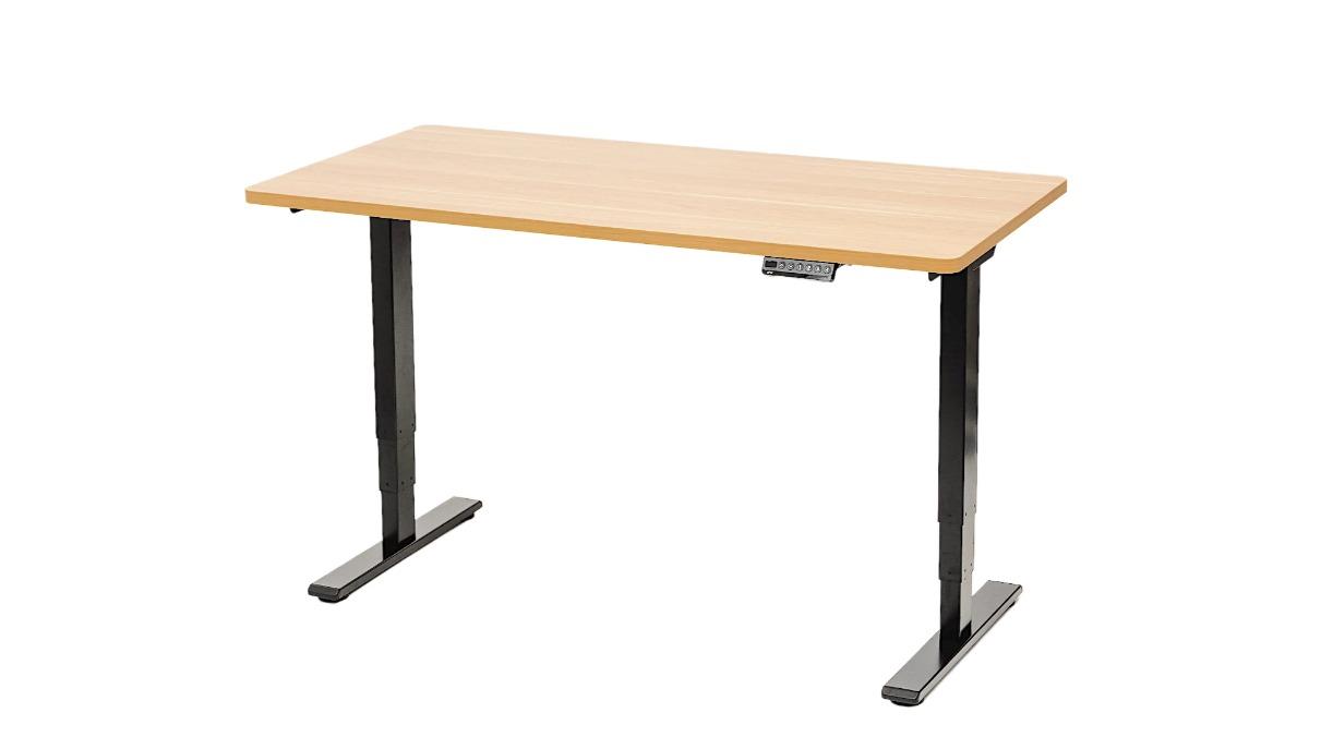 GKU 1.6metre ProLift V2 Electric Standing Desk - Oak/Black
