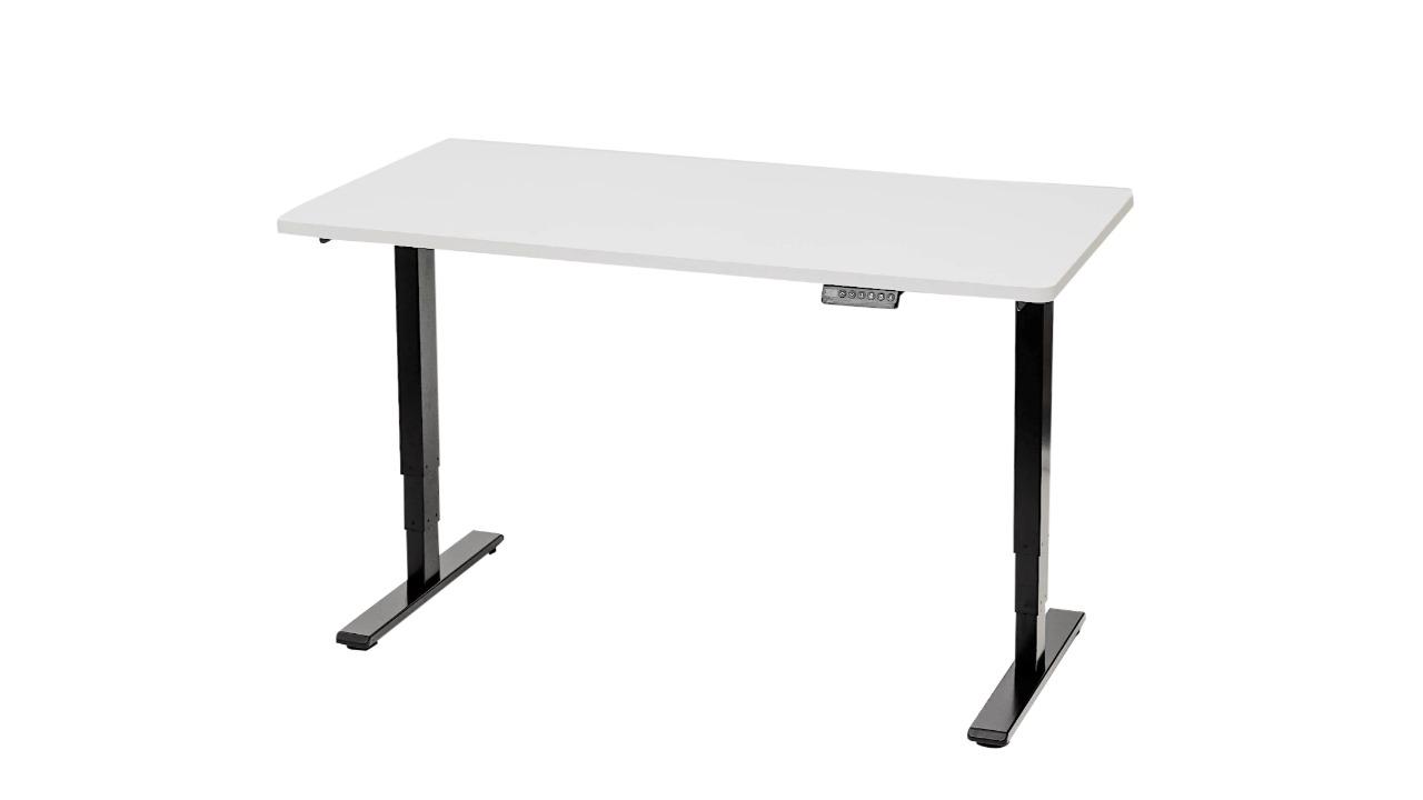 GKU 1.6metre ProLift V2 Electric Standing Desk - White/Black