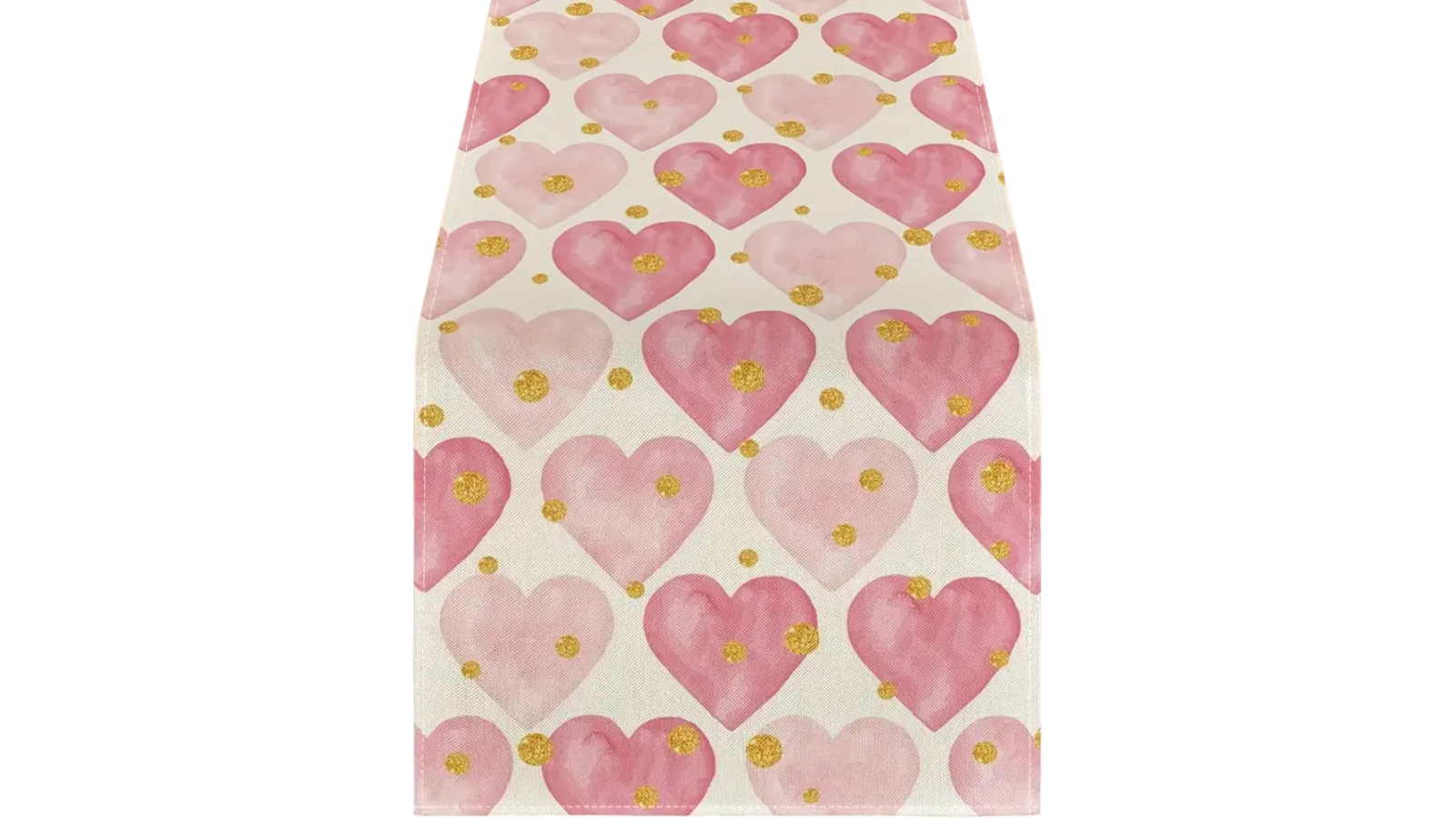 TM Golden Love Linen Table Runner