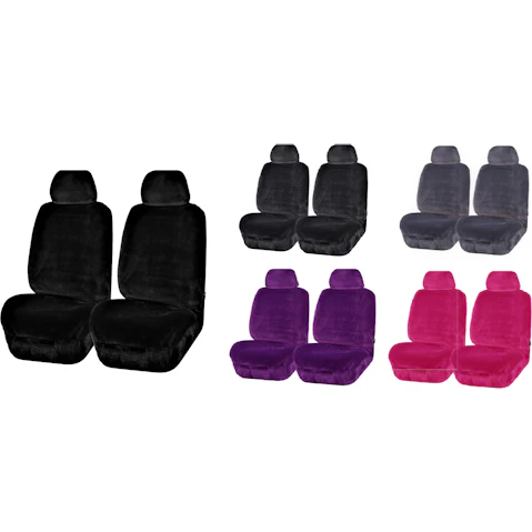 My Car Universal Size Finesse Faux Fur Seat Cover