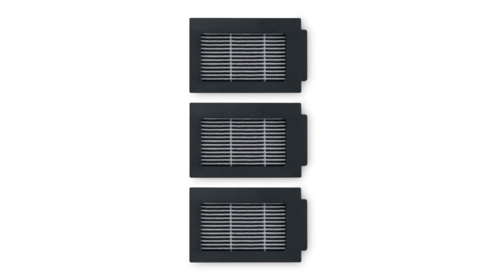 Ecovacs 3 Piece Antibacterial Filter for T50 Max Pro - Black