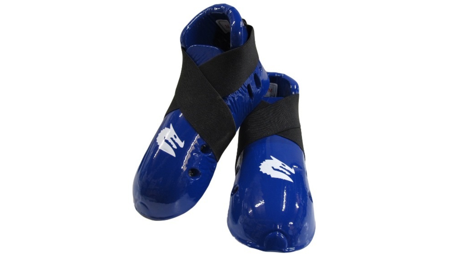 Morgan Sports Dipped Foam Protector Foot Guards Blue - Large 