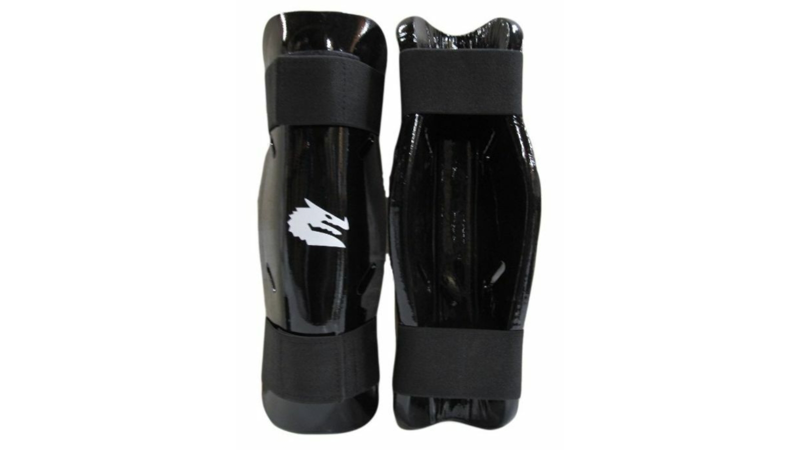 Morgan Sports Dipped Foam Protector Shin Guards Black - Large