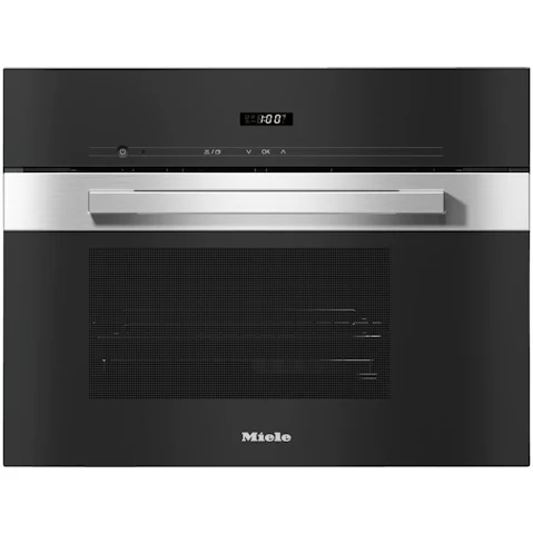 Miele DG 2840 Pureline Built-in Steam Oven - Clean Steel