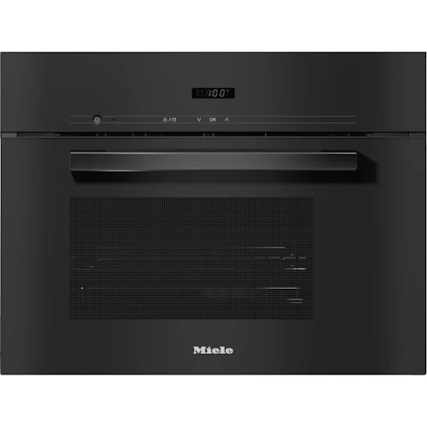 Miele DG 2840 Vitroline Built-in Steam Oven - Obsidian Black