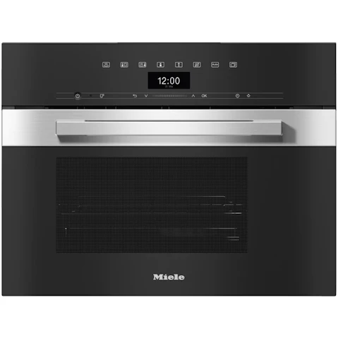Miele DG 7440 Pureline Built-in Steam Oven - Clean Steel