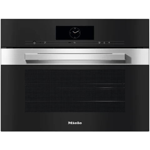 Miele DGC 7840 HC Pro PureLine Compact Combination Steam Oven - Clean Steel