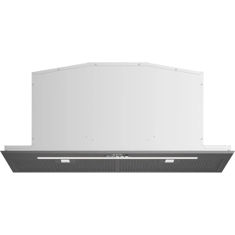 AEG 86cm Integrated Rangehood with LED Strip Lighting - Dark Stainless Steel