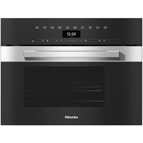 Miele DGM 7440 Pureline Steam Oven with Microwave - Clean Steel
