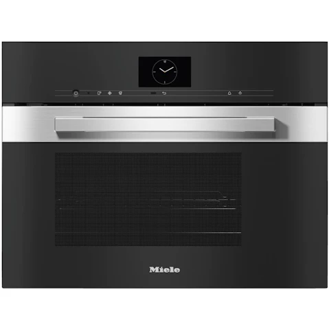 Miele DGM 7640 Pureline Steam Oven with Microwave - Clean Steel