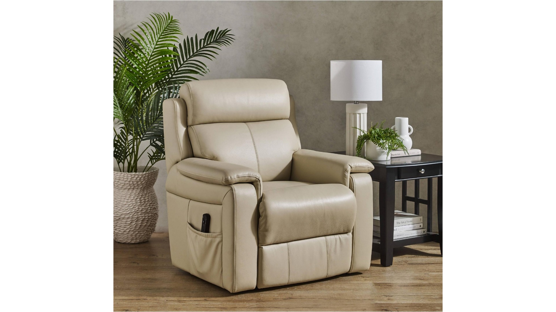Transit Leather Dual Motor Lift Chair