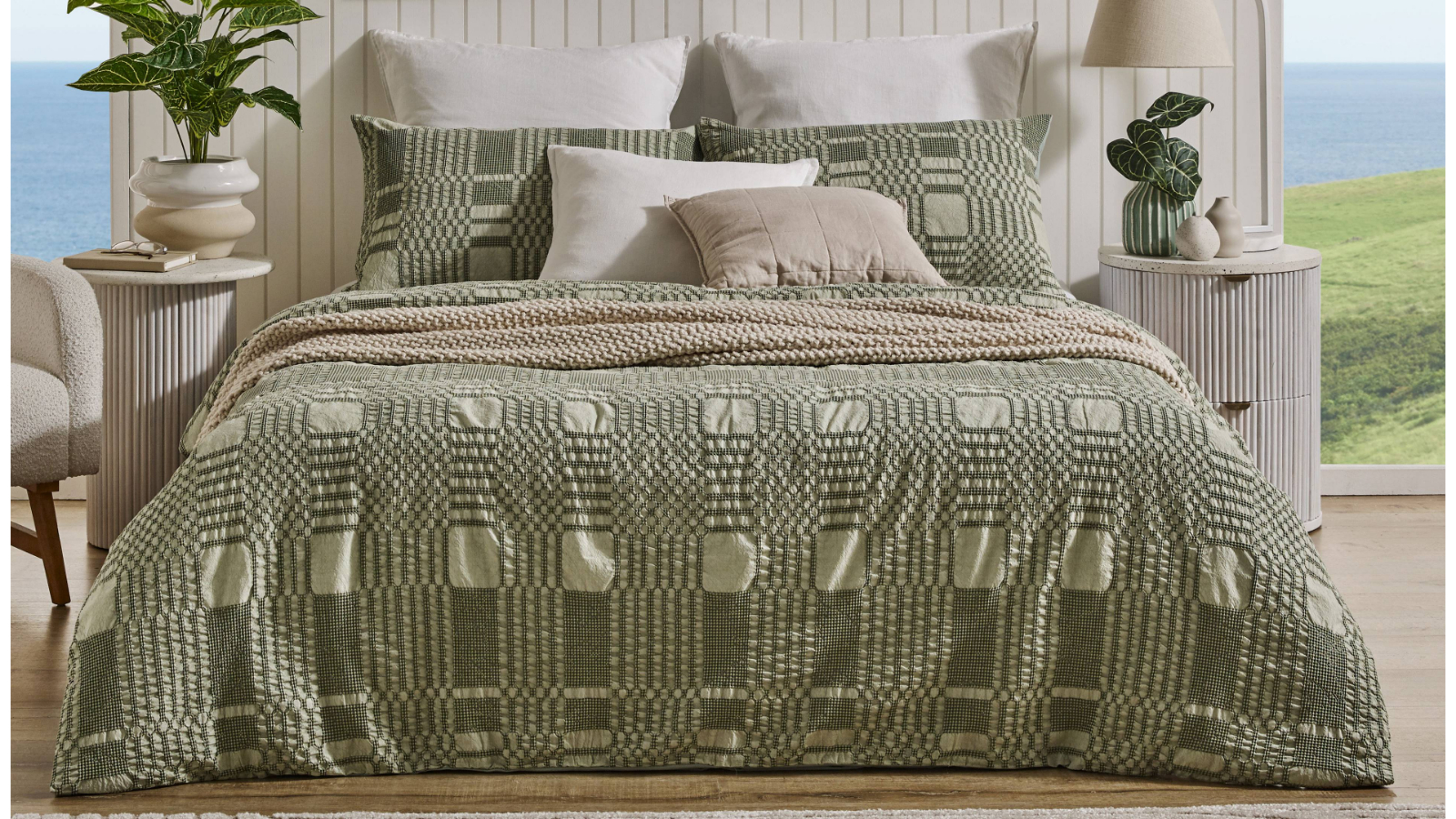 L'Avenue Neville Kashmir Quilt Cover Set - Double
