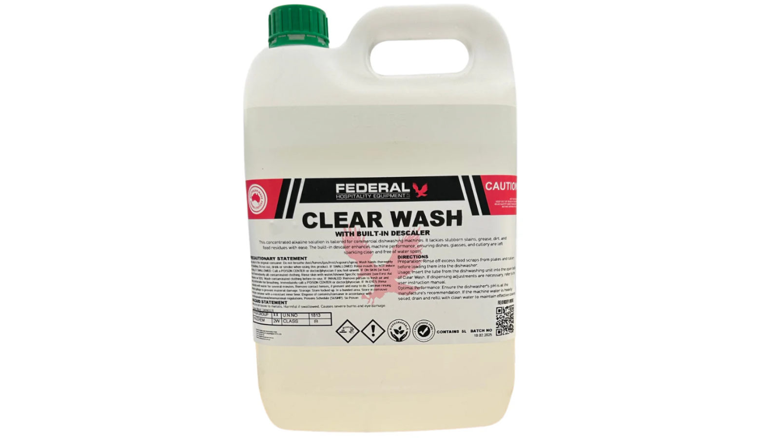 F.E.D 5L CombiClean Clear Wash