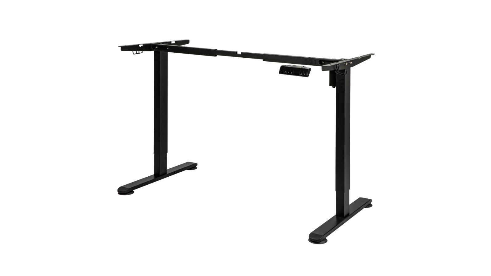 Levede Motorised Height Adjustable Office Desk Frame Single Motor - Black
