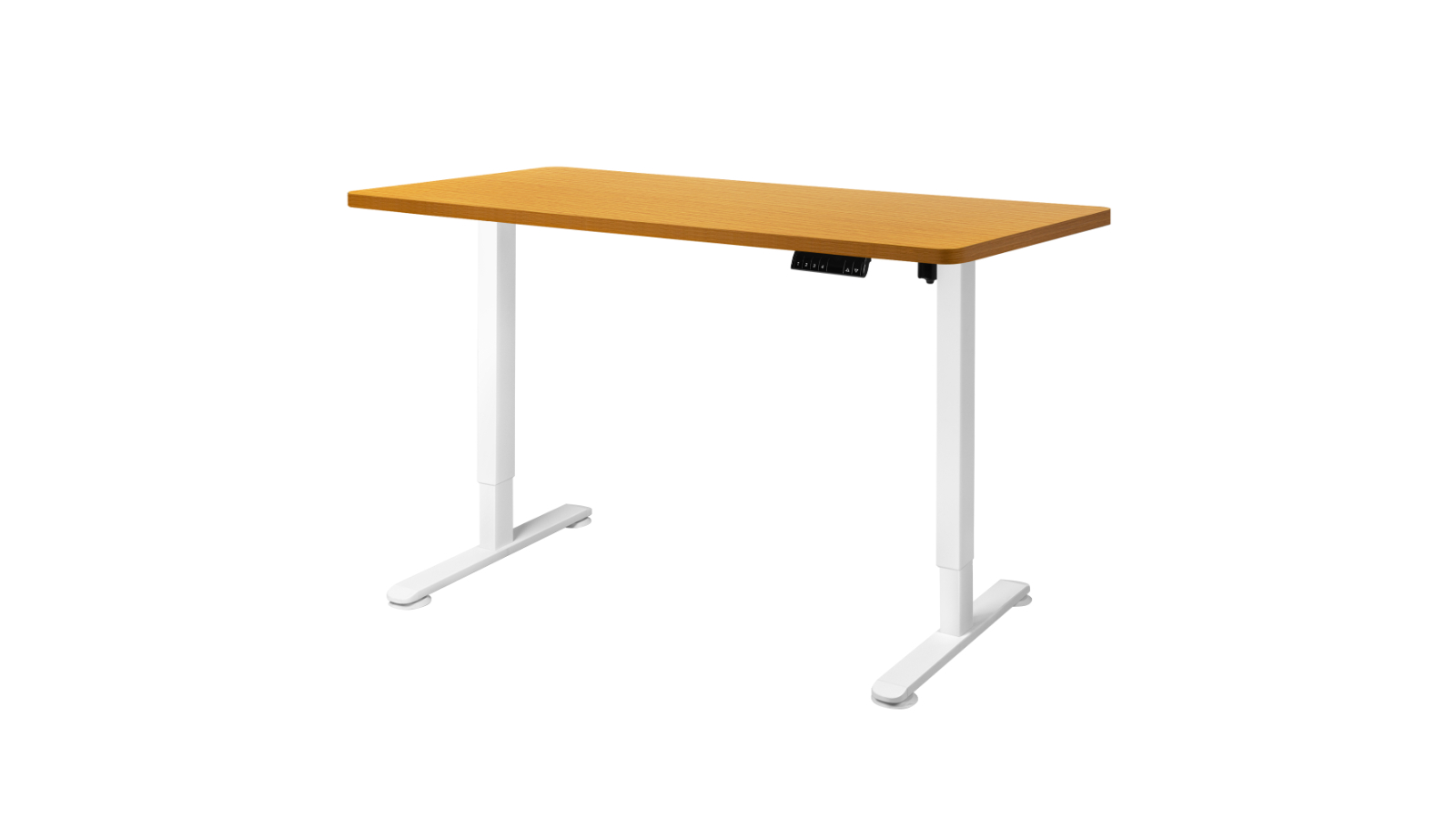 Levede 120cm Adjustable Electric Stand Table - Brown