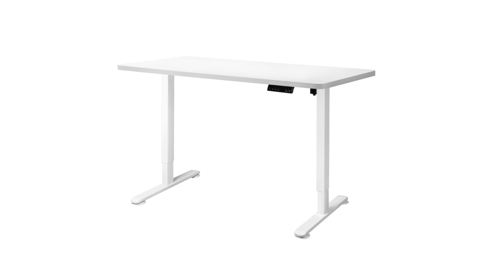 Levede 140cm Adjustable Electric Stand Table - White