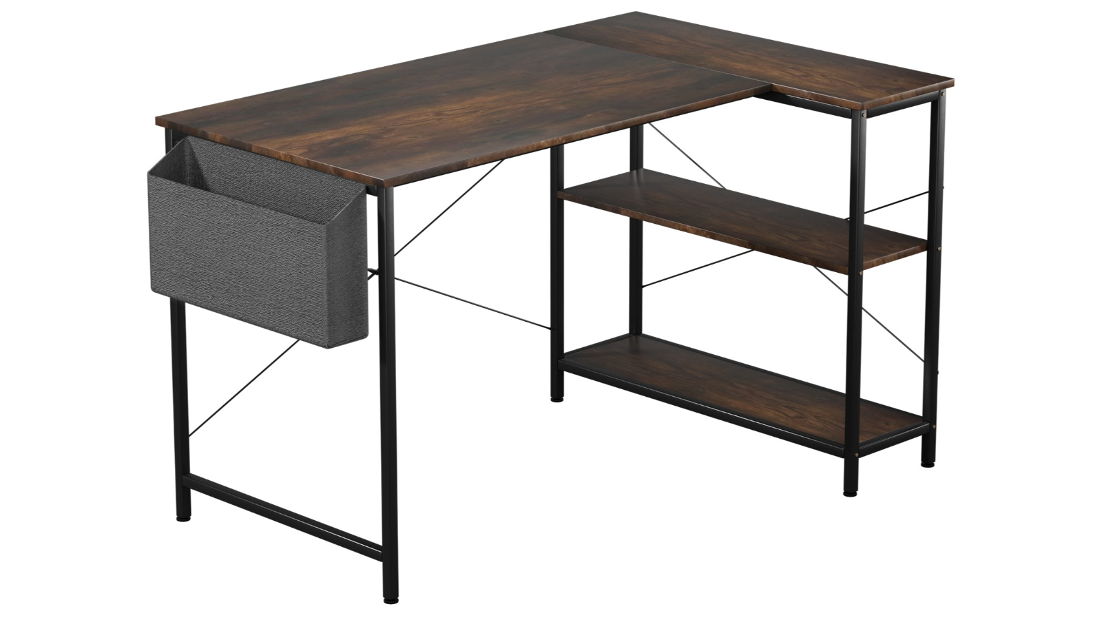 L shaped desk 100cm discount