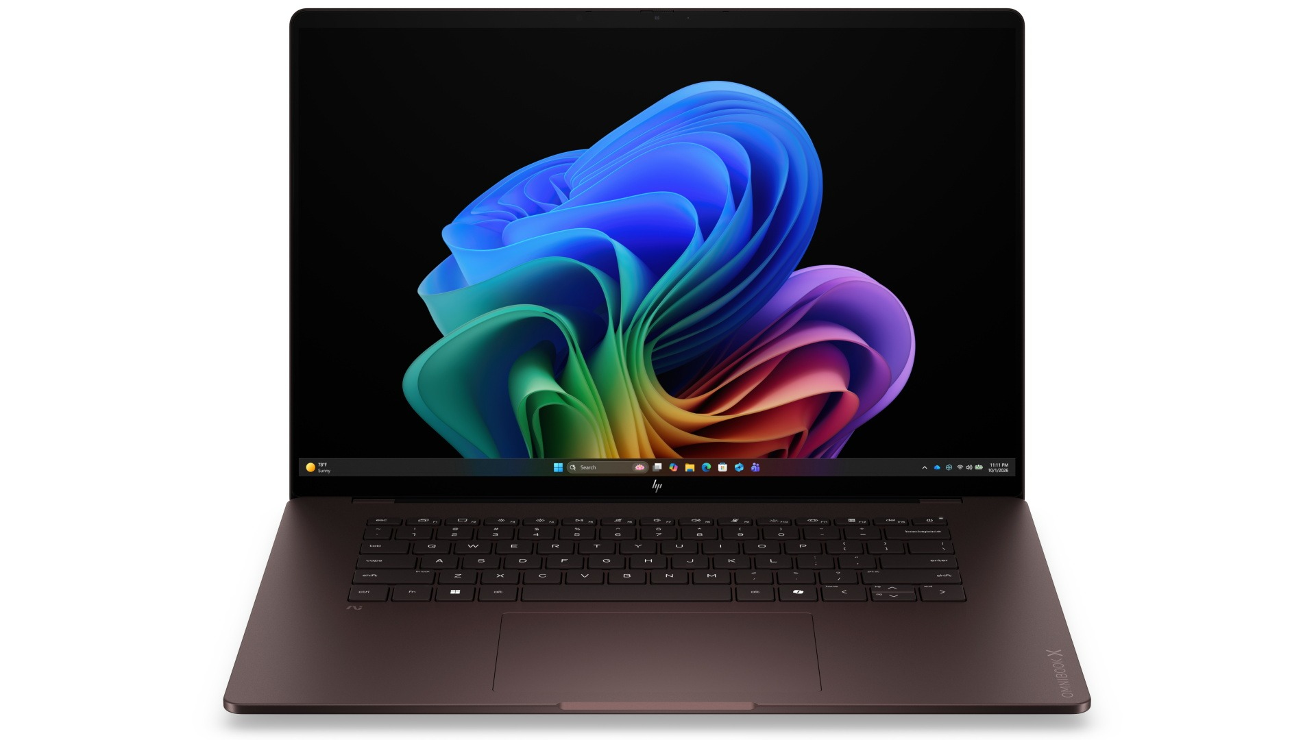 HP OmniBook X 16-inch Snapdragon X2 Plus X2P-42-100/16GB/512GB SSD Next Gen AI Laptop - Deep Espresso
