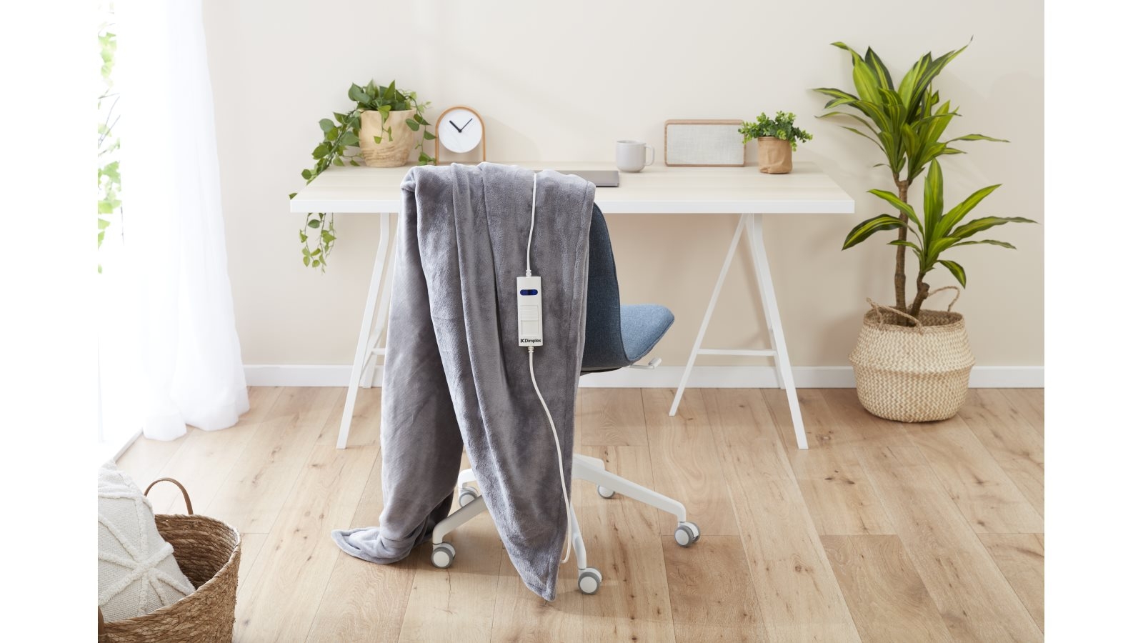 Dimplex micro 2025 fleece heated throw