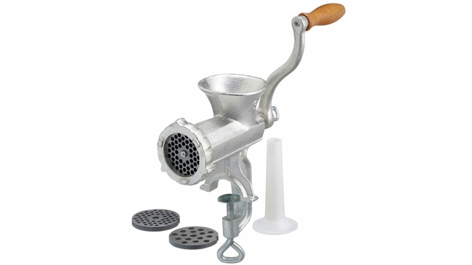 Davis and Waddell Meat Mincer No. 8 with 3 Blades Harvey Norman