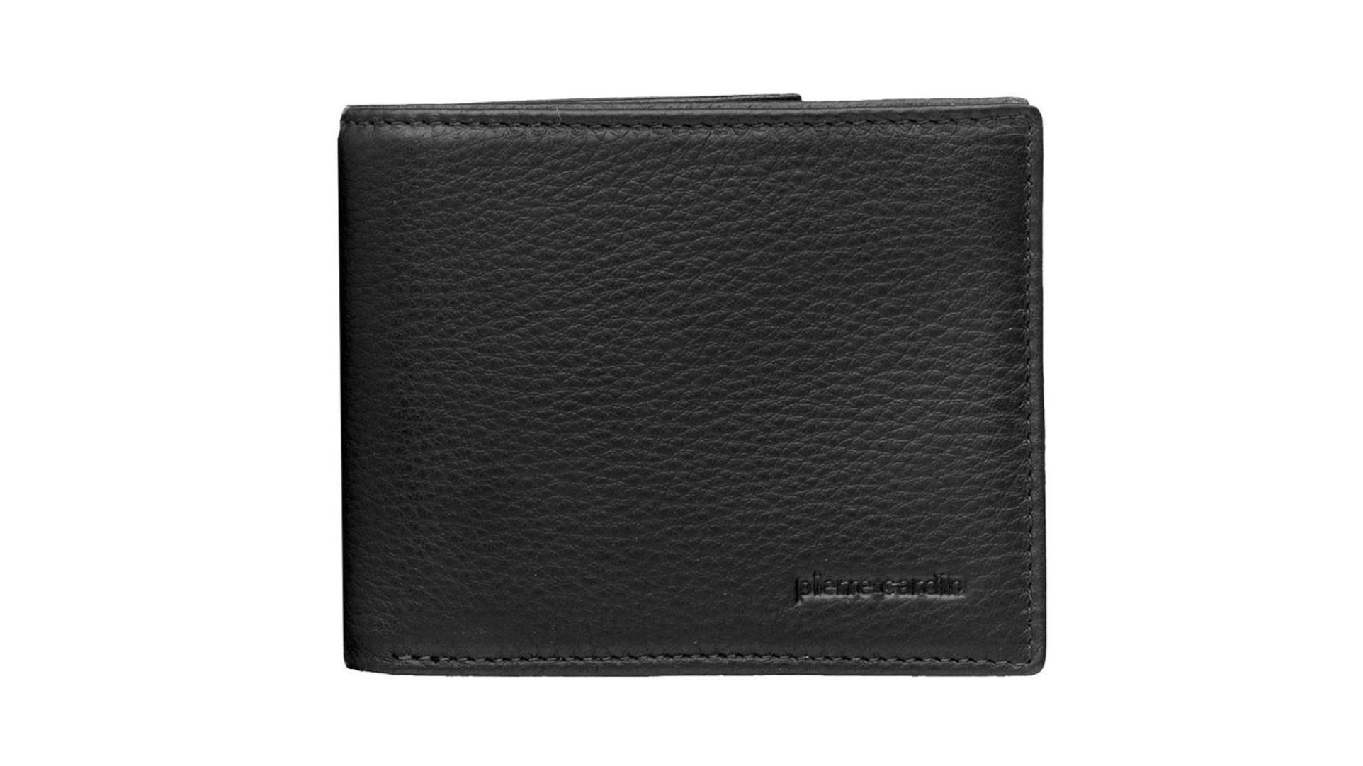 Italian Leather Mens Wallet/Card Holder - Black