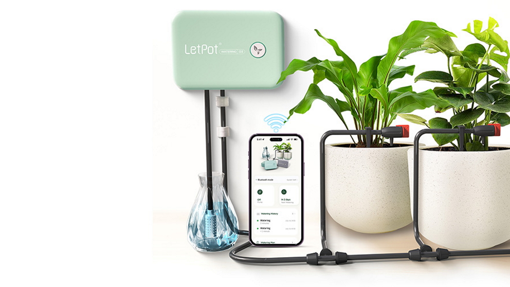 LetPot DI-3 SmartDrip Automatic Watering System with App Control - Green