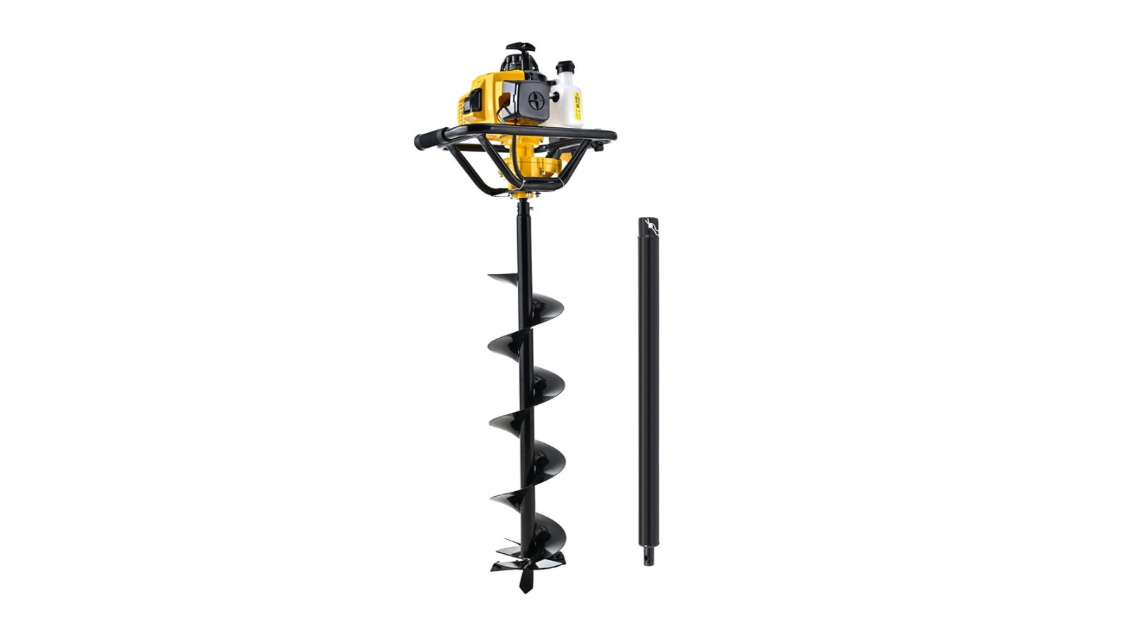 Giantz Petrol Post Hole Digger with Auger Bits - 20cm