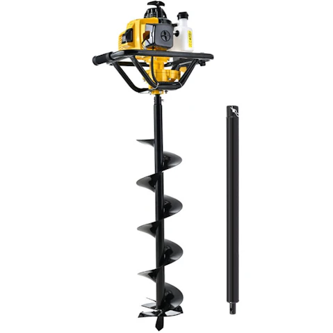 Giantz Petrol Post Hole Digger with Auger Bits - 20cm