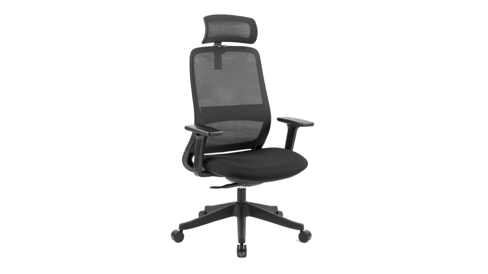 Maestro Furniture Dian High Back Mesh Molded Foam Ergonomic Office Chair - Black