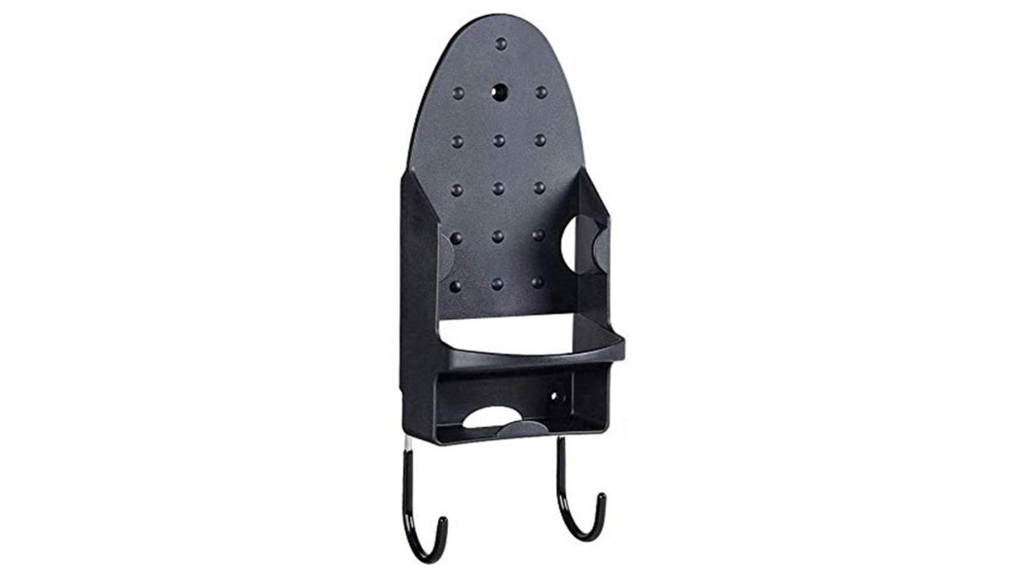 Dolphy Wall Mounted Iron and Board Holder - Black