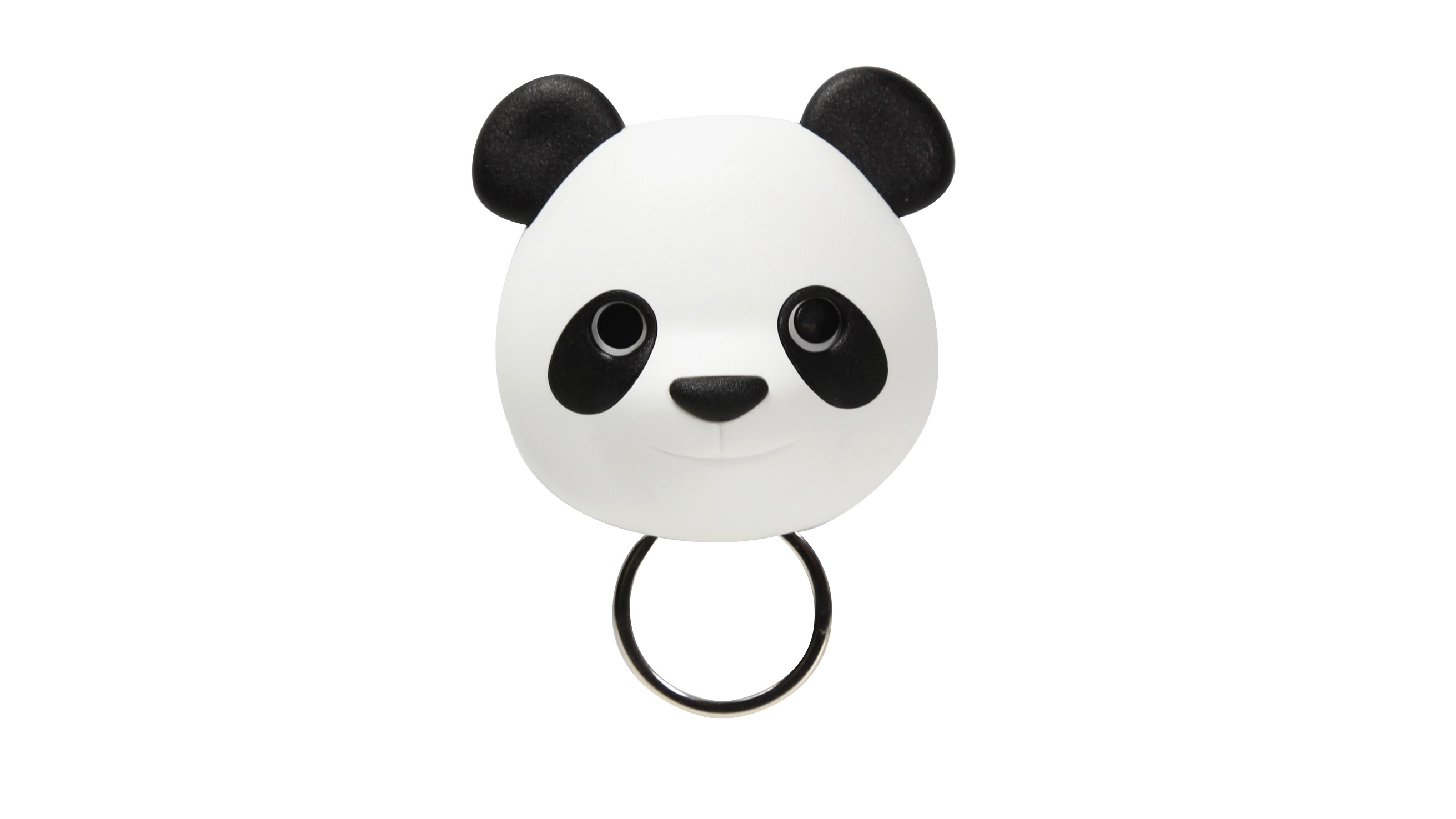 Qualy Pandy Panda Key Holder - White/Black