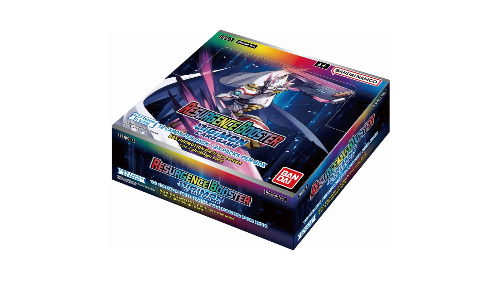 Digimon Card Game RB01 Resurgence Reboot Booster Box