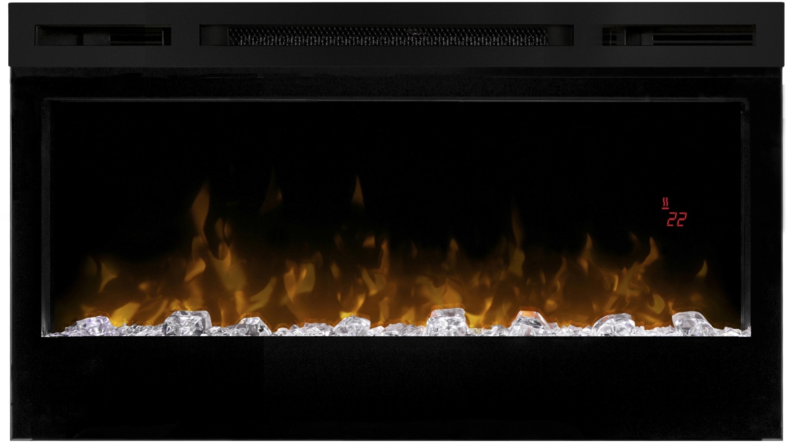 Dimplex 34inch Wall Mounted PRISM Electric Fire Harvey Norman