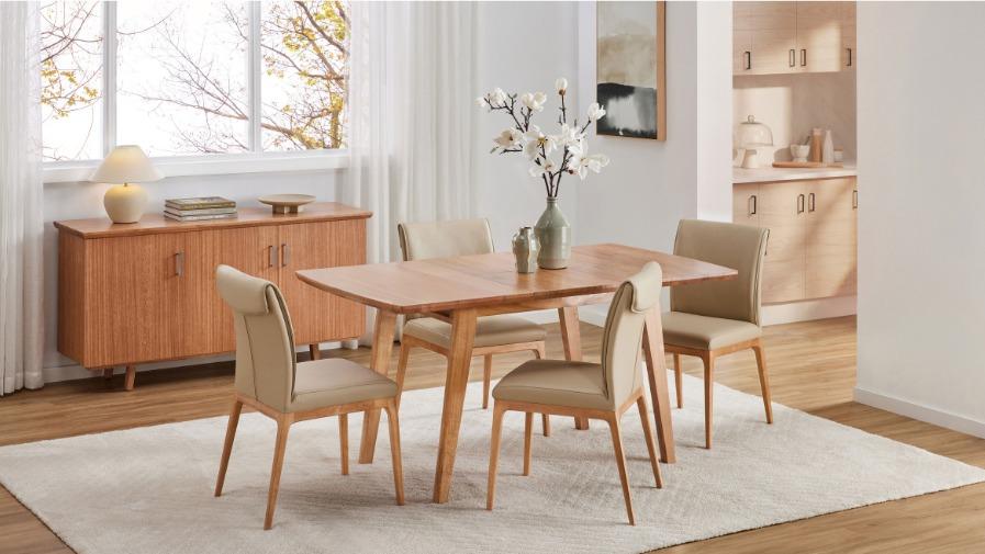 Legana Rectangular Extension Dining Table
