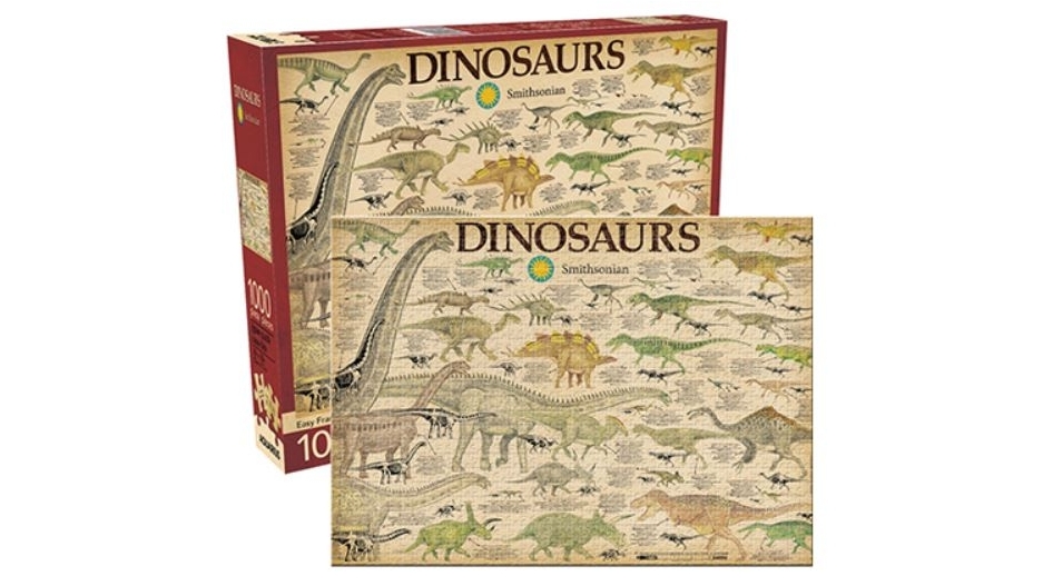 Smithsonian - Dinosaurs 1000-Pieces Puzzle