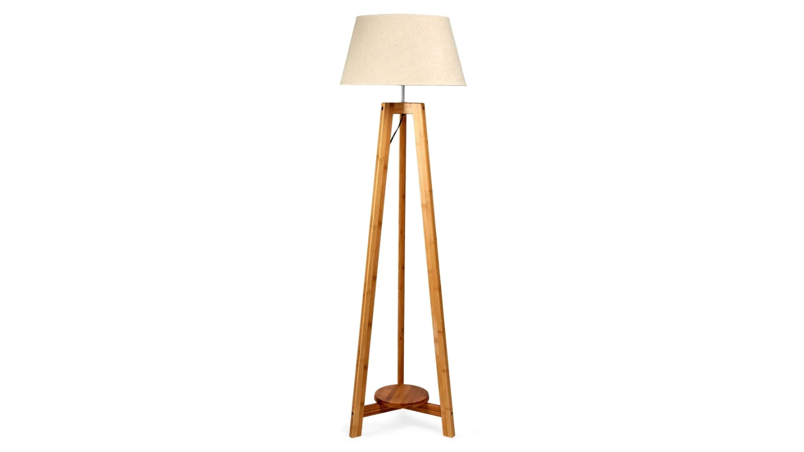 New Oriental Diogo Classic Tripod Floor Lamp - Natural