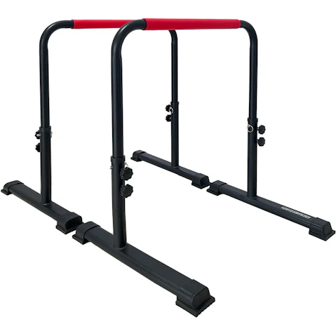 PowerTrain Pair Separated Type Adjustable Height Dip Bars