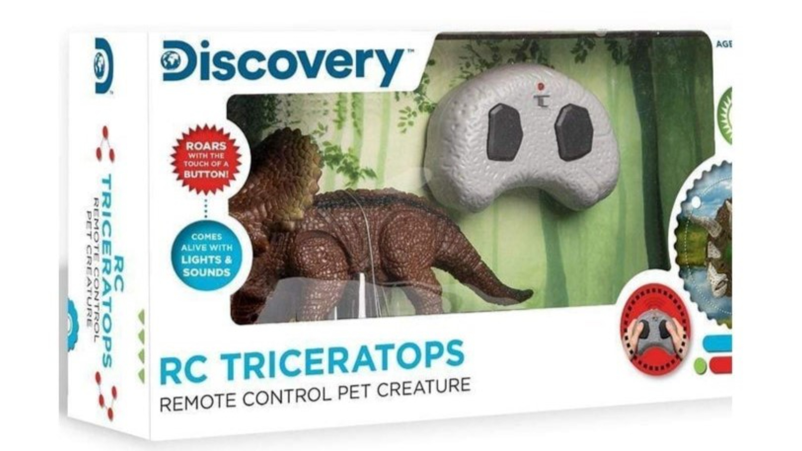 Discovery Triceratops Remote Control