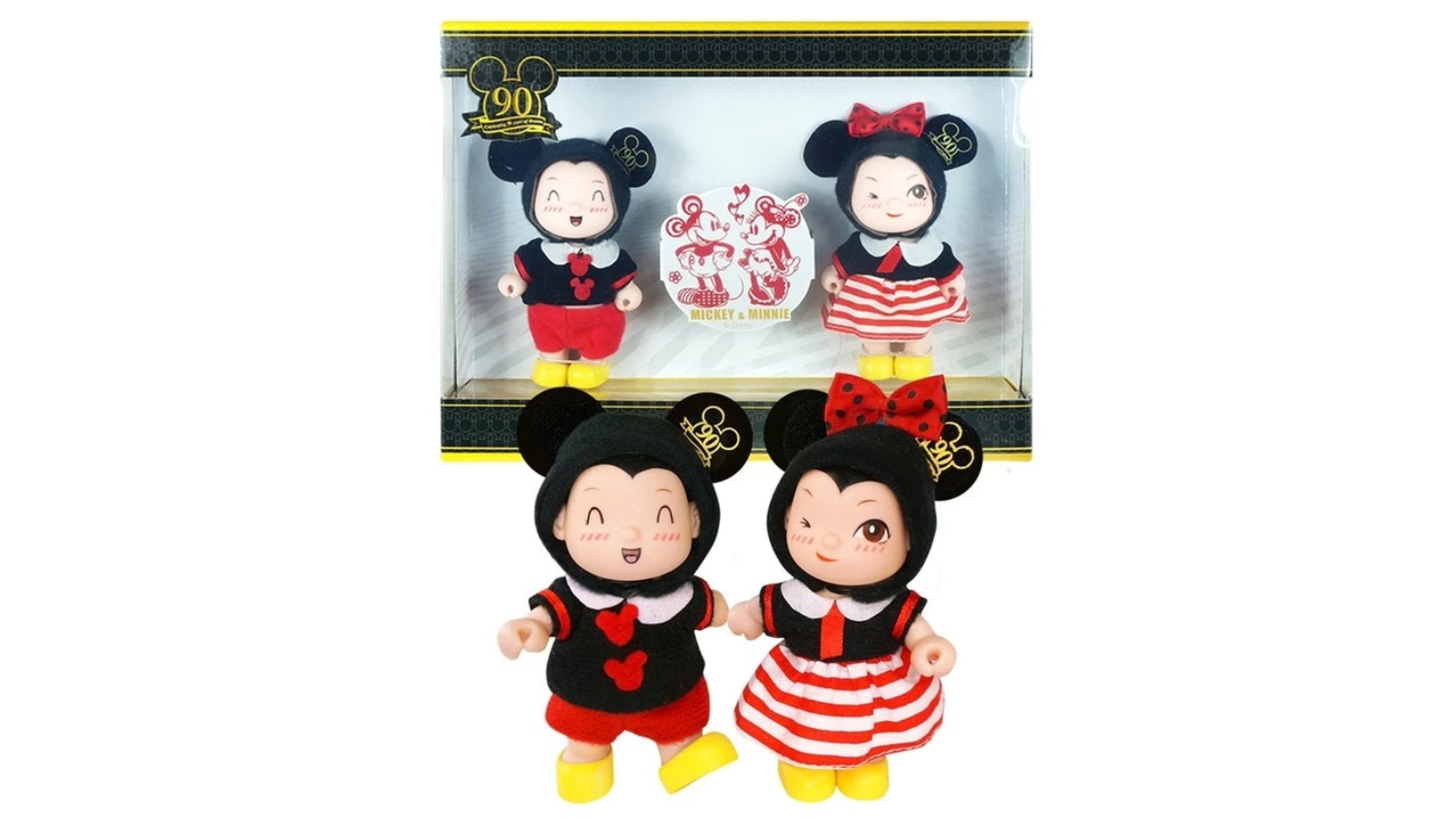 Kurhn Disney Dudy Mickey and Minnie 90th Anniversary Costume Set